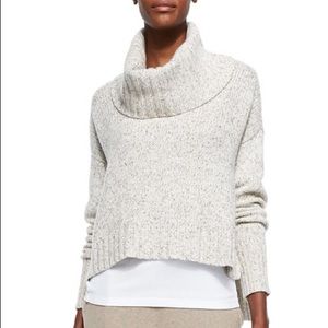 Eileen Fisher Crop Cashmere Sweater